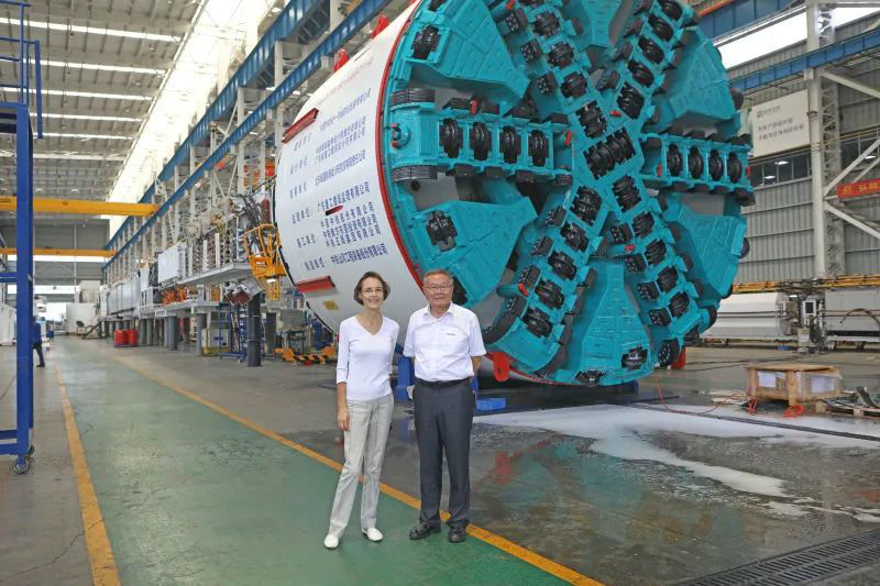 比利時(shí)商務(wù)領(lǐng)事到訪山河智能