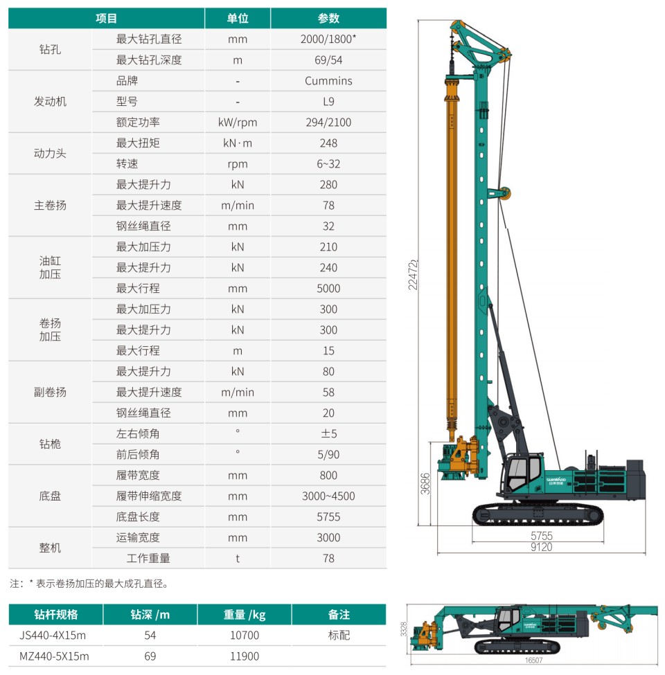 SWDM240HES 液壓混合動(dòng)力旋挖鉆機(jī)